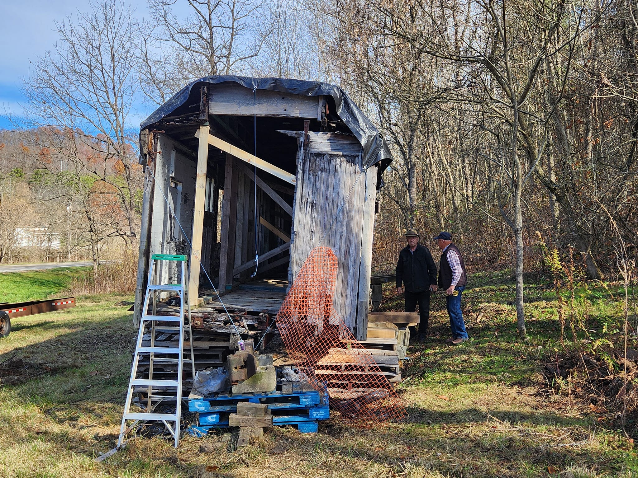 Before the project.